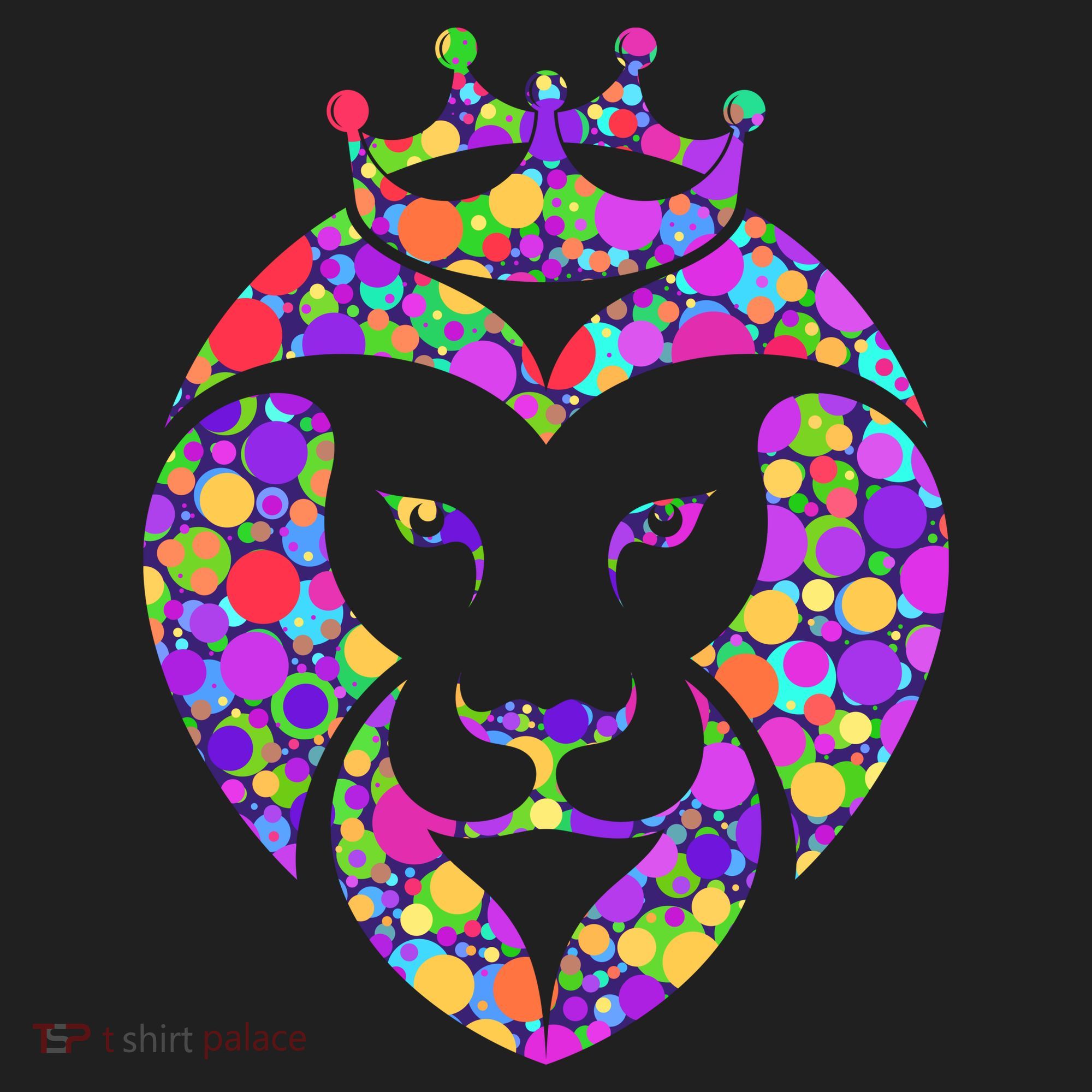 Dot Day King Lion Women's Sweatshirt