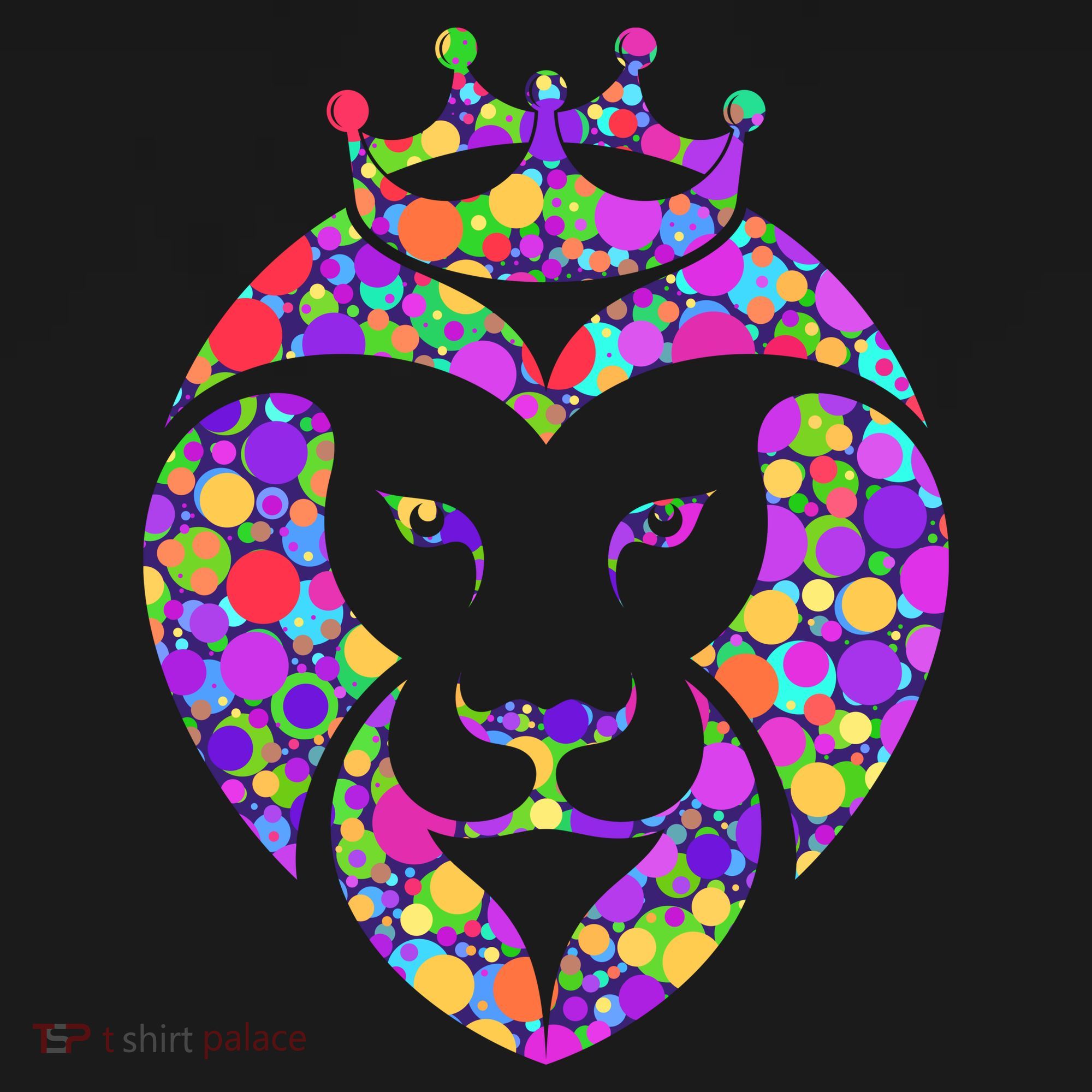 Dot Day King Lion Long Sleeve Shirt