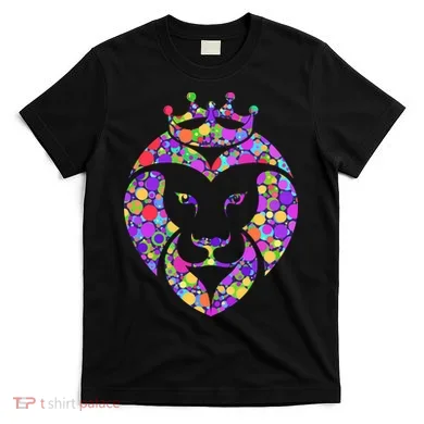 Dot Day King Lion T-Shirt