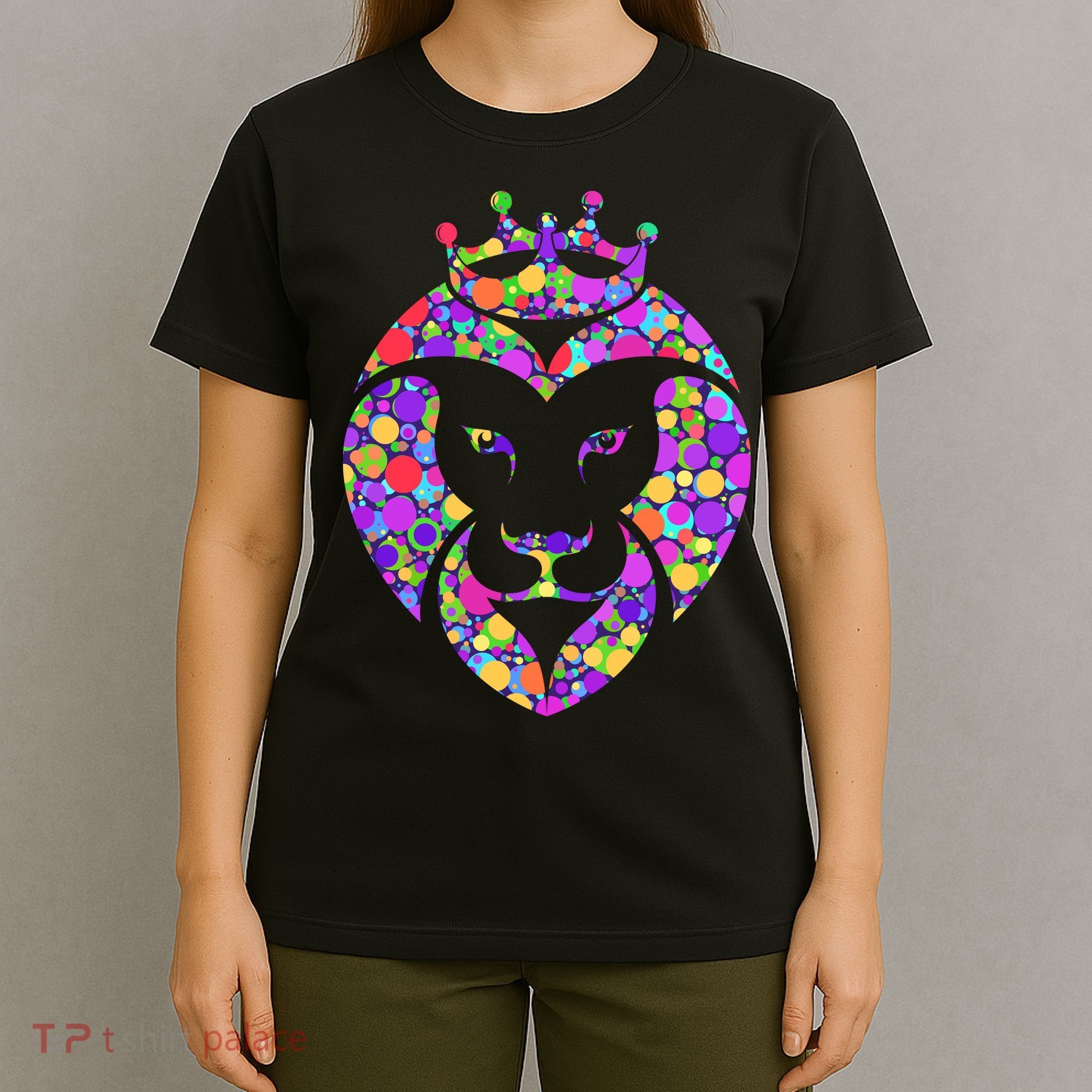 Dot Day King Lion T-Shirt
