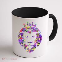 Dot Day King Lion Coffee Mug thumb 1