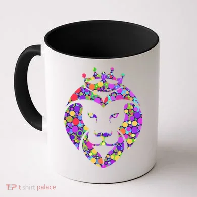 Dot Day King Lion Coffee Mug