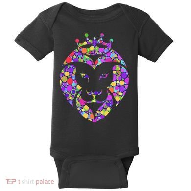 Dot Day King Lion Baby Bodysuit