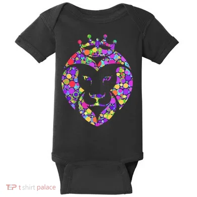Dot Day King Lion Baby Bodysuit