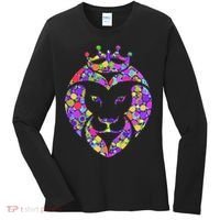 Dot Day King Lion Women's Long Sleeve Shirt thumb 0
