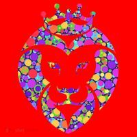 Dot Day King Lion Santa Hat thumb 1