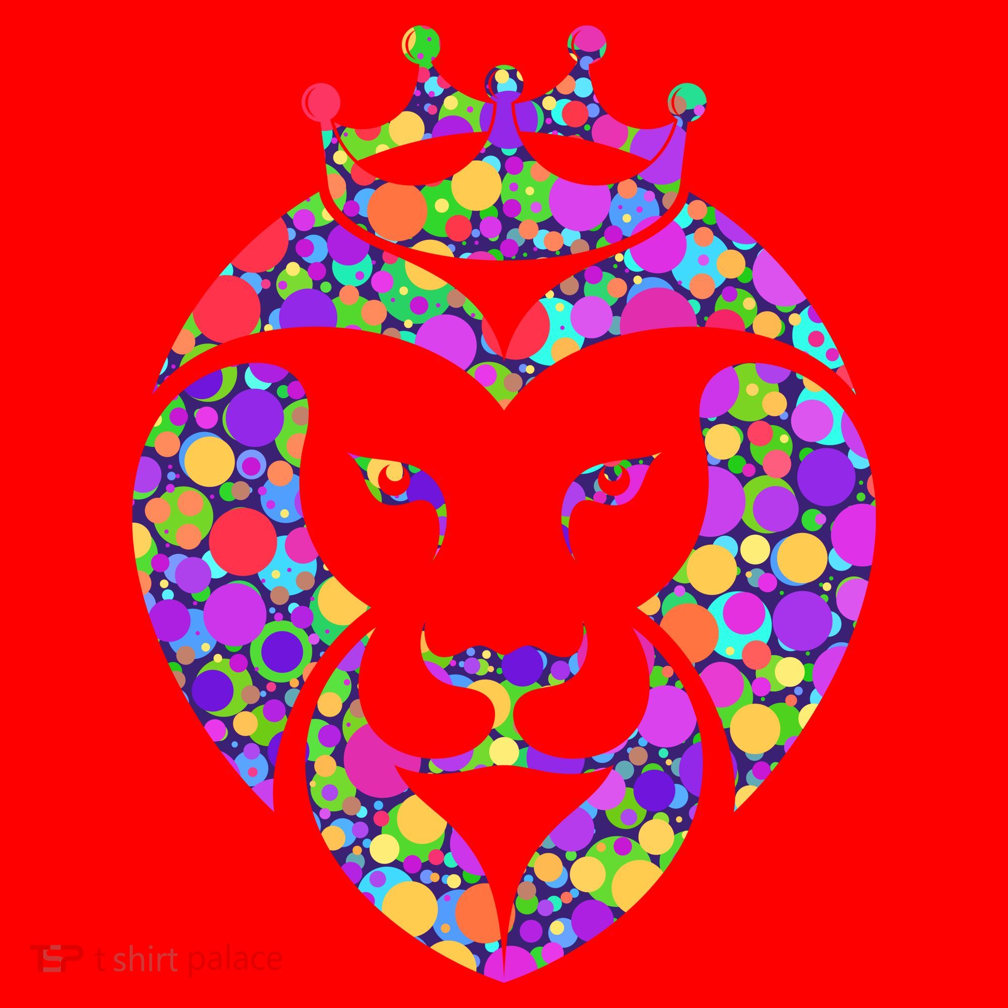 Dot Day King Lion Santa Hat