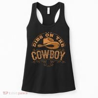 Dibs On The Cowboy Rodeo Ranch Girlfriend Wife Lipstick Women's Tank Top thumb 0