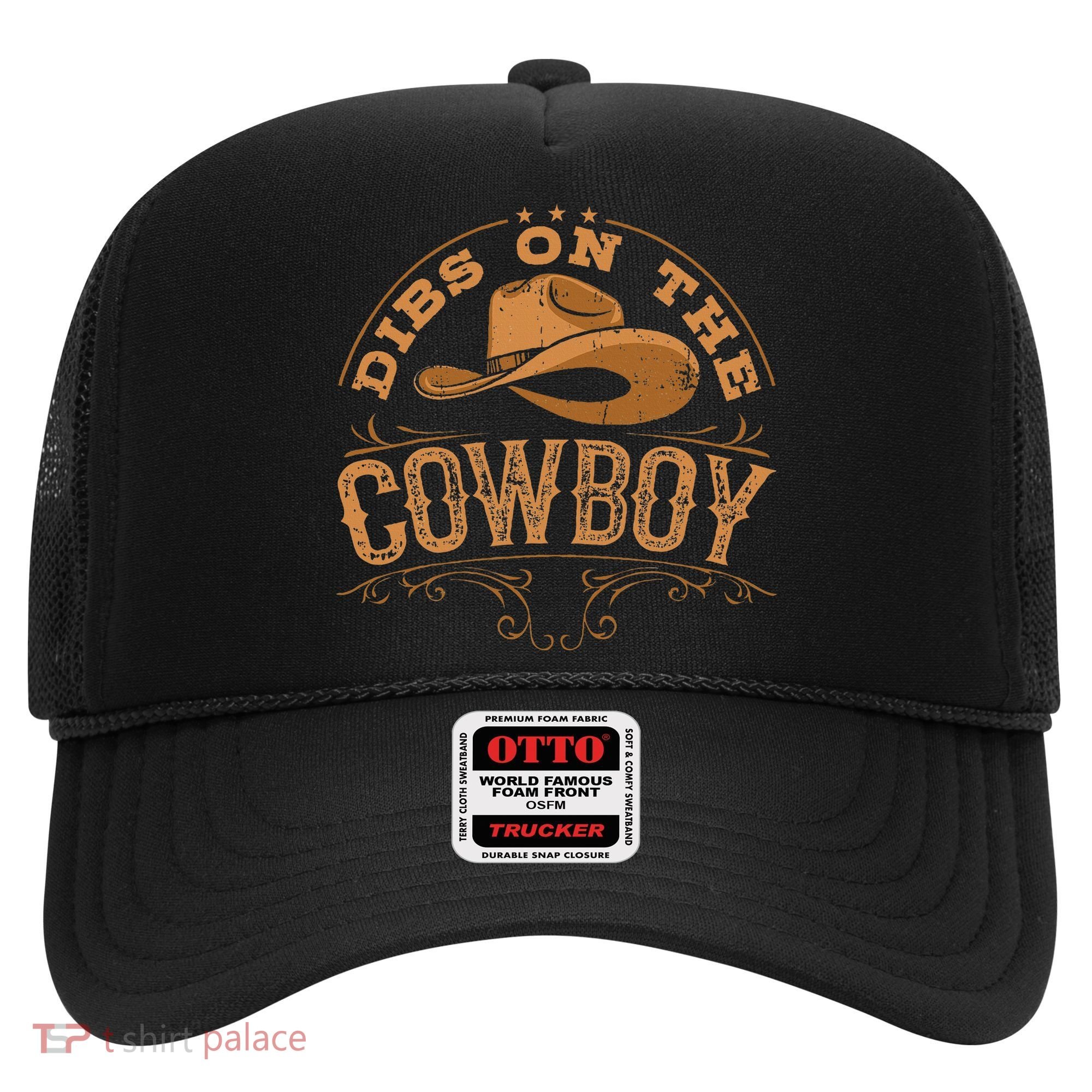 Dibs On The Cowboy Rodeo Ranch Girlfriend Wife Lipstick Hat