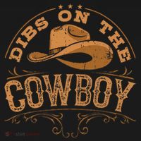 Dibs On The Cowboy Rodeo Ranch Girlfriend Wife Lipstick Visor thumb 3