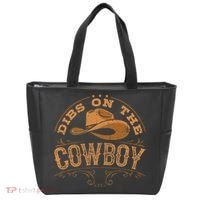 Dibs On The Cowboy Rodeo Ranch Girlfriend Wife Lipstick Tote Bag thumb 0
