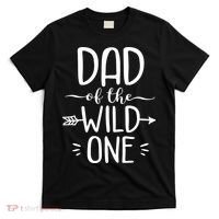 Dad Of The Wild One Shirt Funny 1st Birthday Safari Gift T-Shirt thumb 0