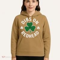 Dibs On The Redhead Shamrock St Patricks Day Hoodie thumb 5
