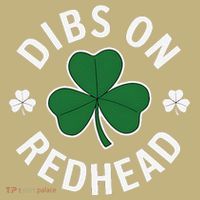 Dibs On The Redhead Shamrock St Patricks Day Hoodie thumb 7