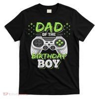 Dad Of The Birthday Boy Matching Video Gamer Birthday Party T-Shirt thumb 0