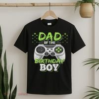 Dad Of The Birthday Boy Matching Video Gamer Birthday Party T-Shirt thumb 2