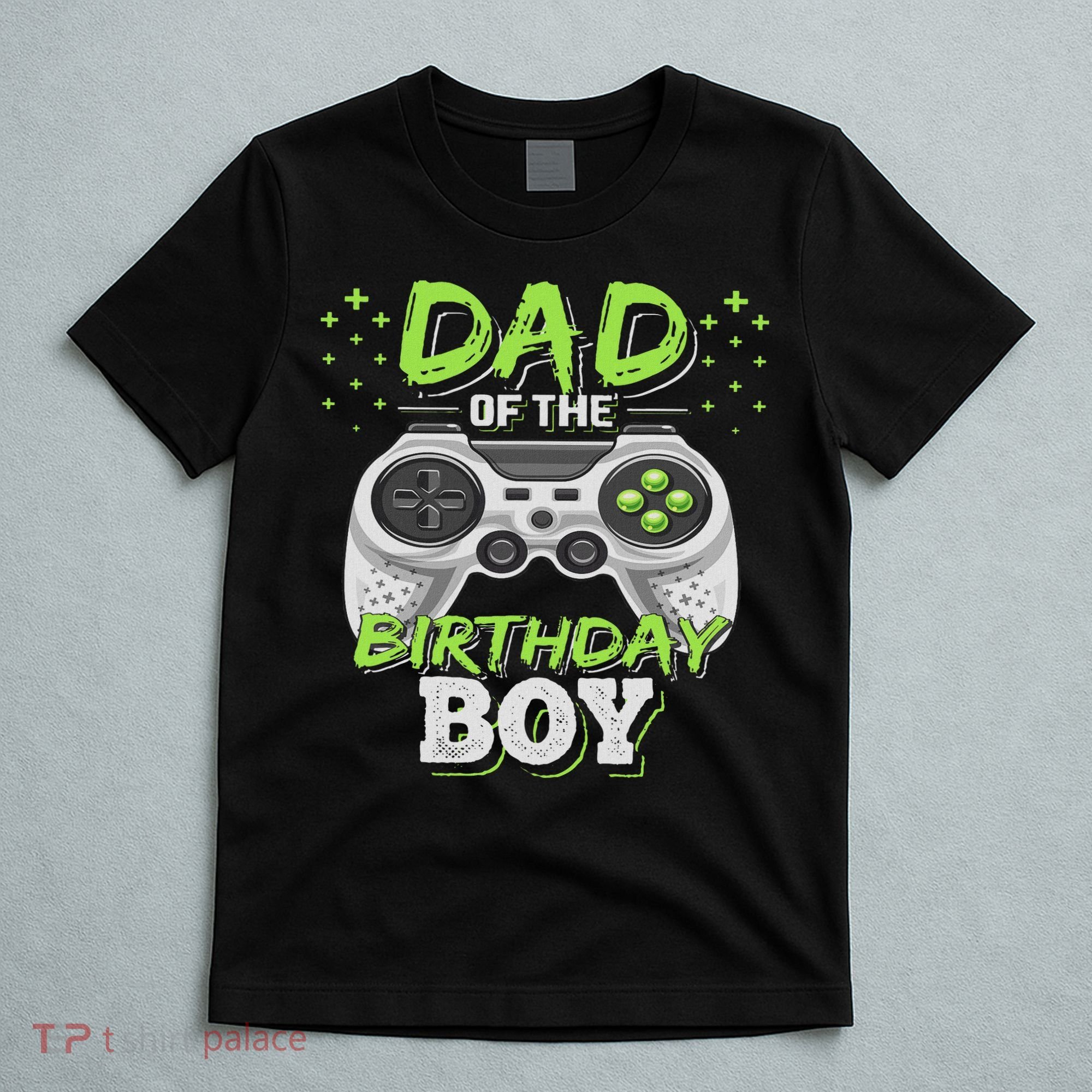 Dad Of The Birthday Boy Matching Video Gamer Birthday Party T-Shirt
