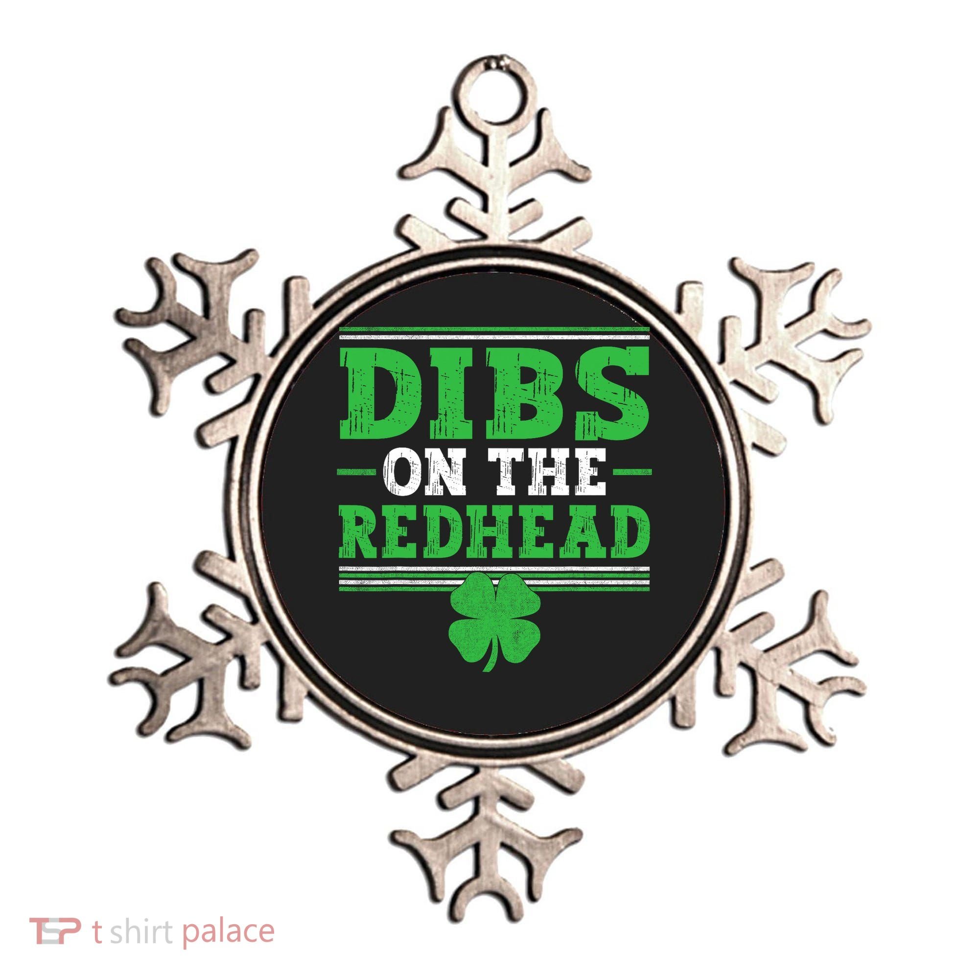 Dibs On The Redhead Ornament