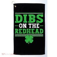 Dibs On The Redhead Golf Towel thumb 0