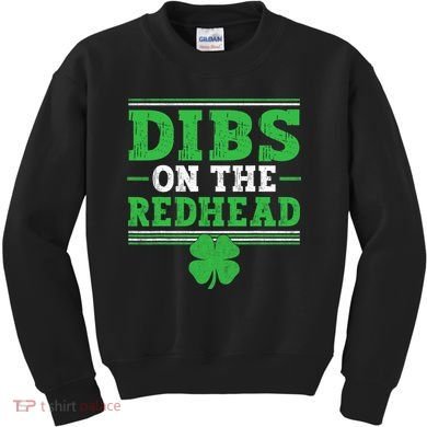 Dibs On The Redhead Kids Sweatshirt