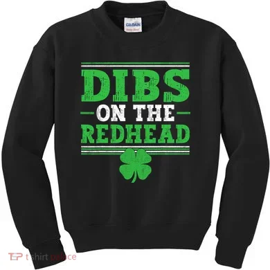 Dibs On The Redhead Kids Sweatshirt
