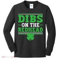 Dibs On The Redhead Kids Long Sleeve Shirt thumb 0