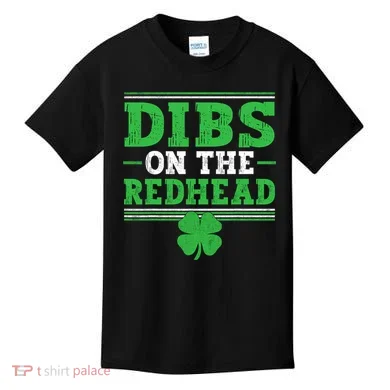 Dibs On The Redhead Kids T-Shirt