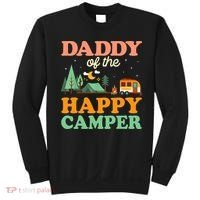 Daddy Of The Happy Camper 1st Bday Camping Trip Sweatshirt thumb 0