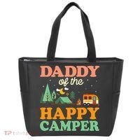Daddy Of The Happy Camper 1st Bday Camping Trip Tote Bag thumb 0