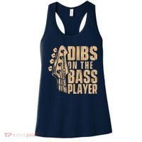 Dibs On The Bass Player Guitarist Bassist Bass Guitar Women's Tank Top thumb 0