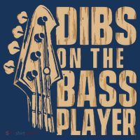 Dibs On The Bass Player Guitarist Bassist Bass Guitar Women's Tank Top thumb 5