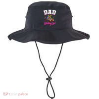 Dad Of The Birthday Roller Skates Bday Bucket Hat thumb 0