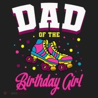 Dad Of The Birthday Roller Skates Bday Hat thumb 2