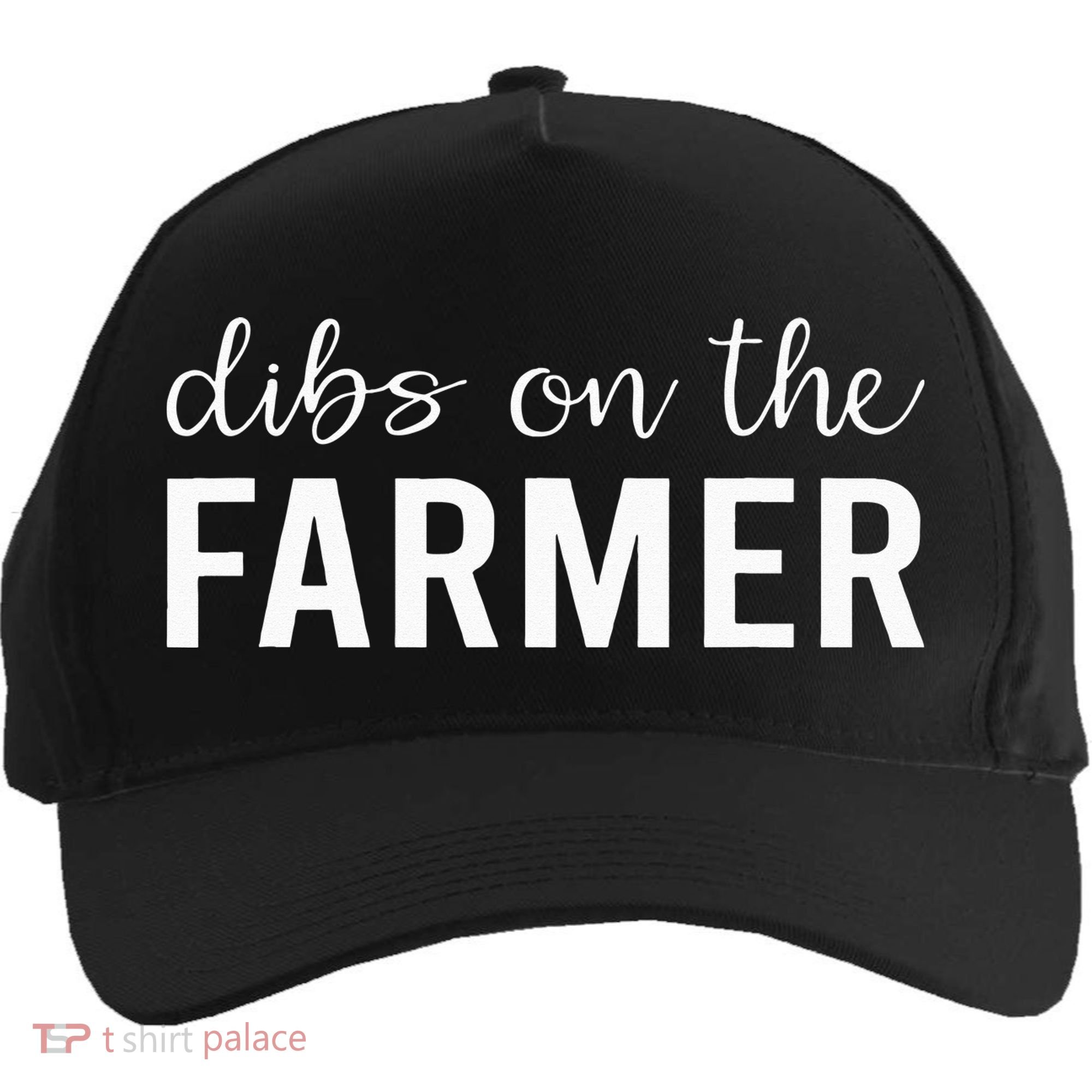 Dibs On The Farmer Funny Farmer's Wife Gift Five-Panel Snapback Cap