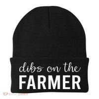 Dibs On The Farmer Funny Farmer's Wife Gift Beanie thumb 0
