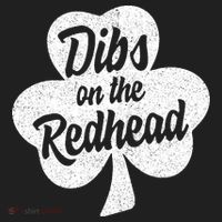 Dibs On The Redhead Funny St Patricks Day Drinking Women's Sweatshirt thumb 2