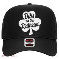 Dibs On The Redhead Funny St Patricks Day Drinking Hat thumb 0