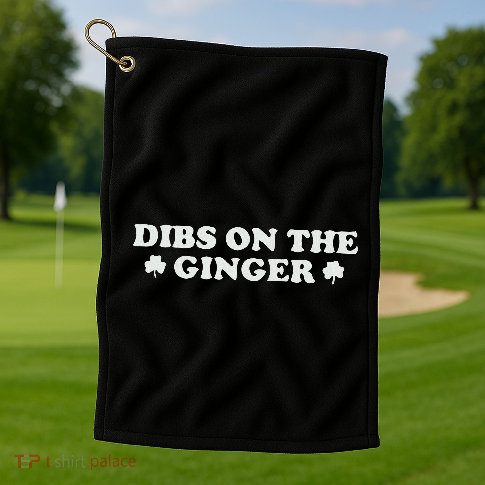Dibs On The Ginger Golf Towel