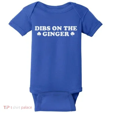 Dibs On The Ginger Baby Bodysuit