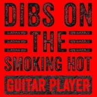 Dibs On The Smoking Hot Guitar Player Funny Wife Girlfriend Santa Hat thumb 1