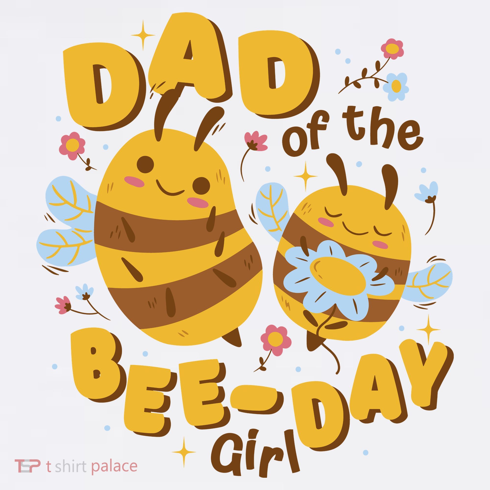 Dad Of The Bee Day Girl Birthday Women's Tank Top