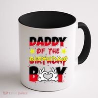 Daddy Of The Birthday Boy Dad Gift Coffee Mug thumb 1