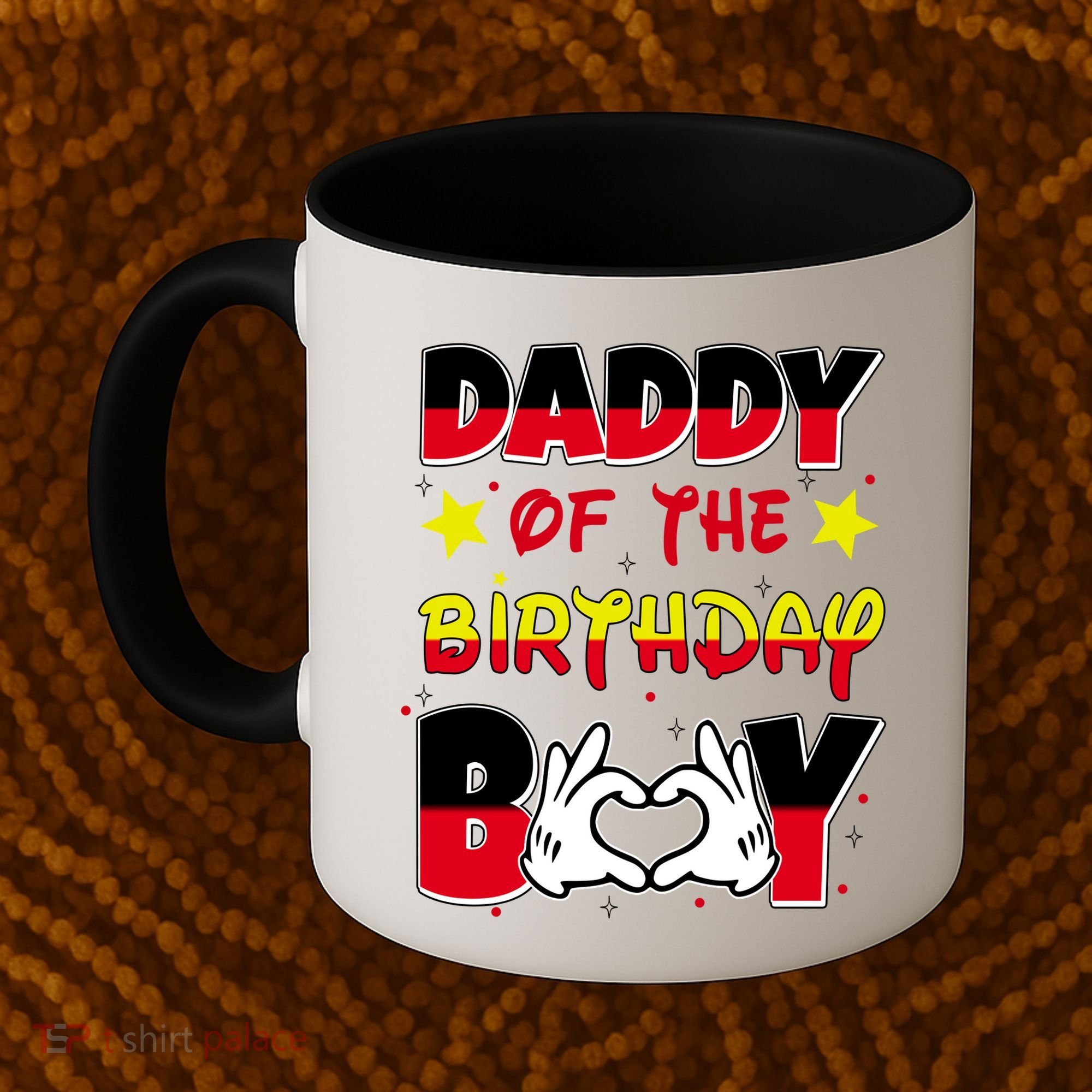 Daddy Of The Birthday Boy Dad Gift Coffee Mug