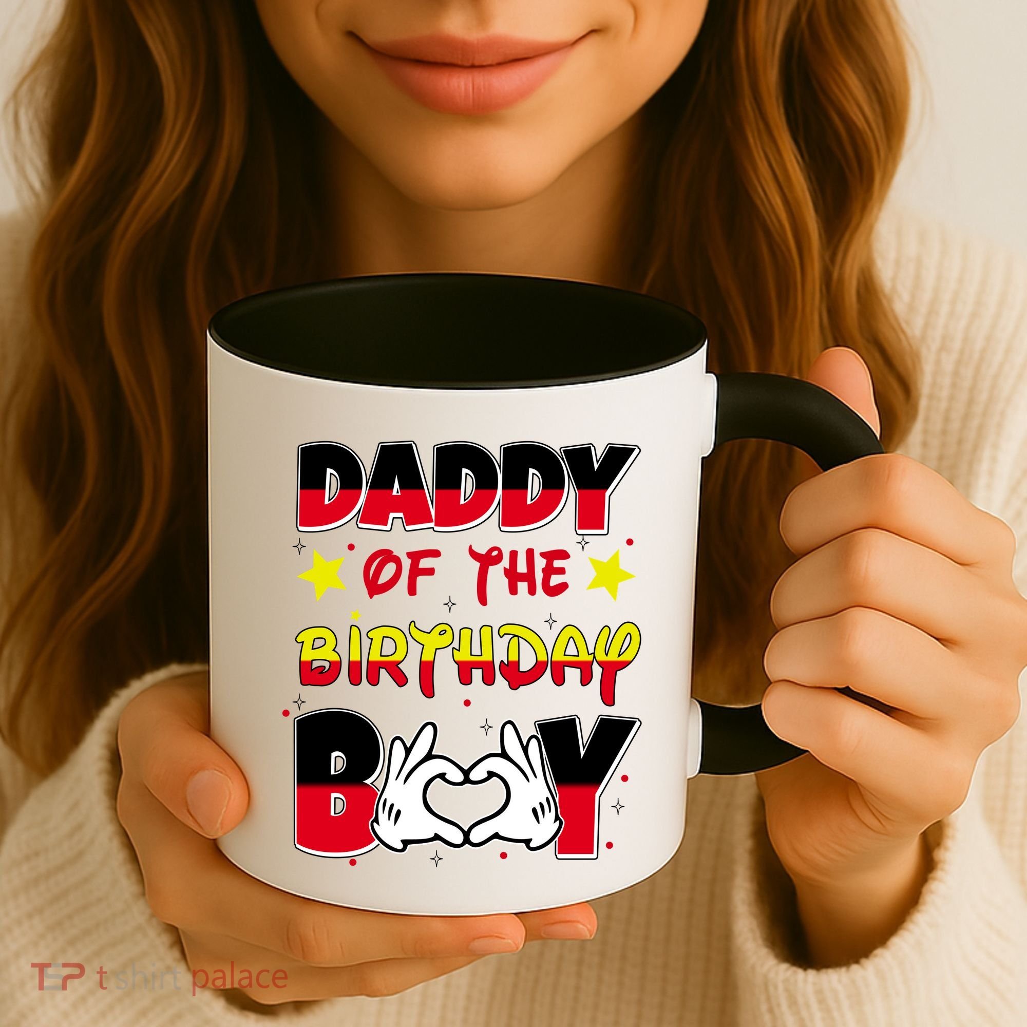 Daddy Of The Birthday Boy Dad Gift Coffee Mug