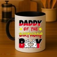 Daddy Of The Birthday Boy Dad Gift Coffee Mug thumb 4