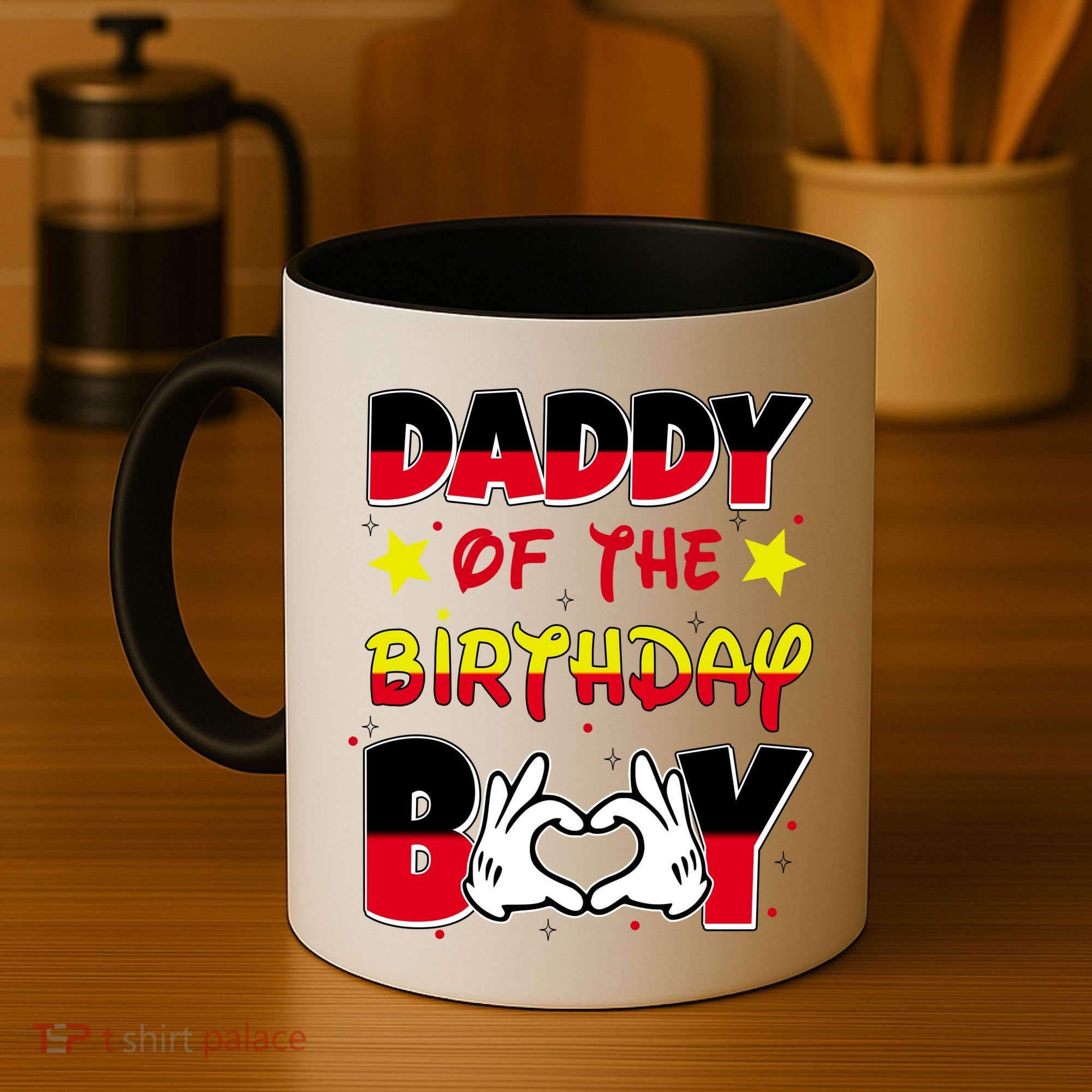 Daddy Of The Birthday Boy Dad Gift Coffee Mug