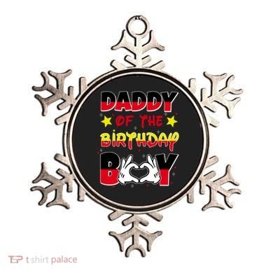 Daddy Of The Birthday Boy Dad Gift Ornament
