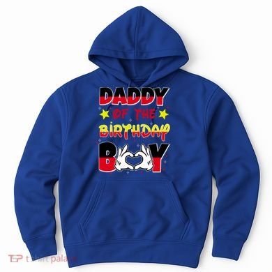 Daddy Of The Birthday Boy Dad Gift Hoodie