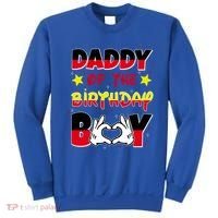 Daddy Of The Birthday Boy Dad Gift Sweatshirt thumb 0