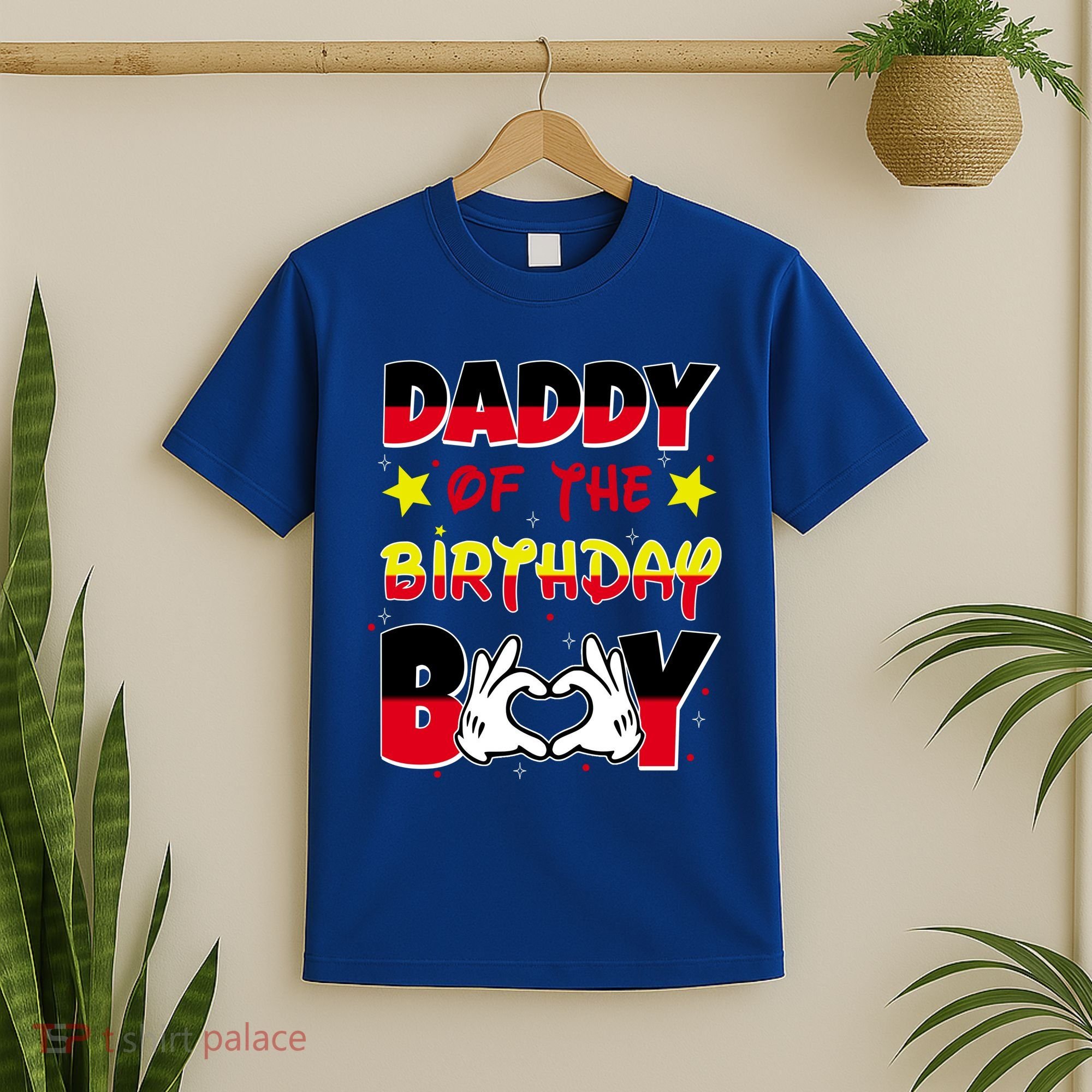 Daddy Of The Birthday Boy Dad Gift T-Shirt